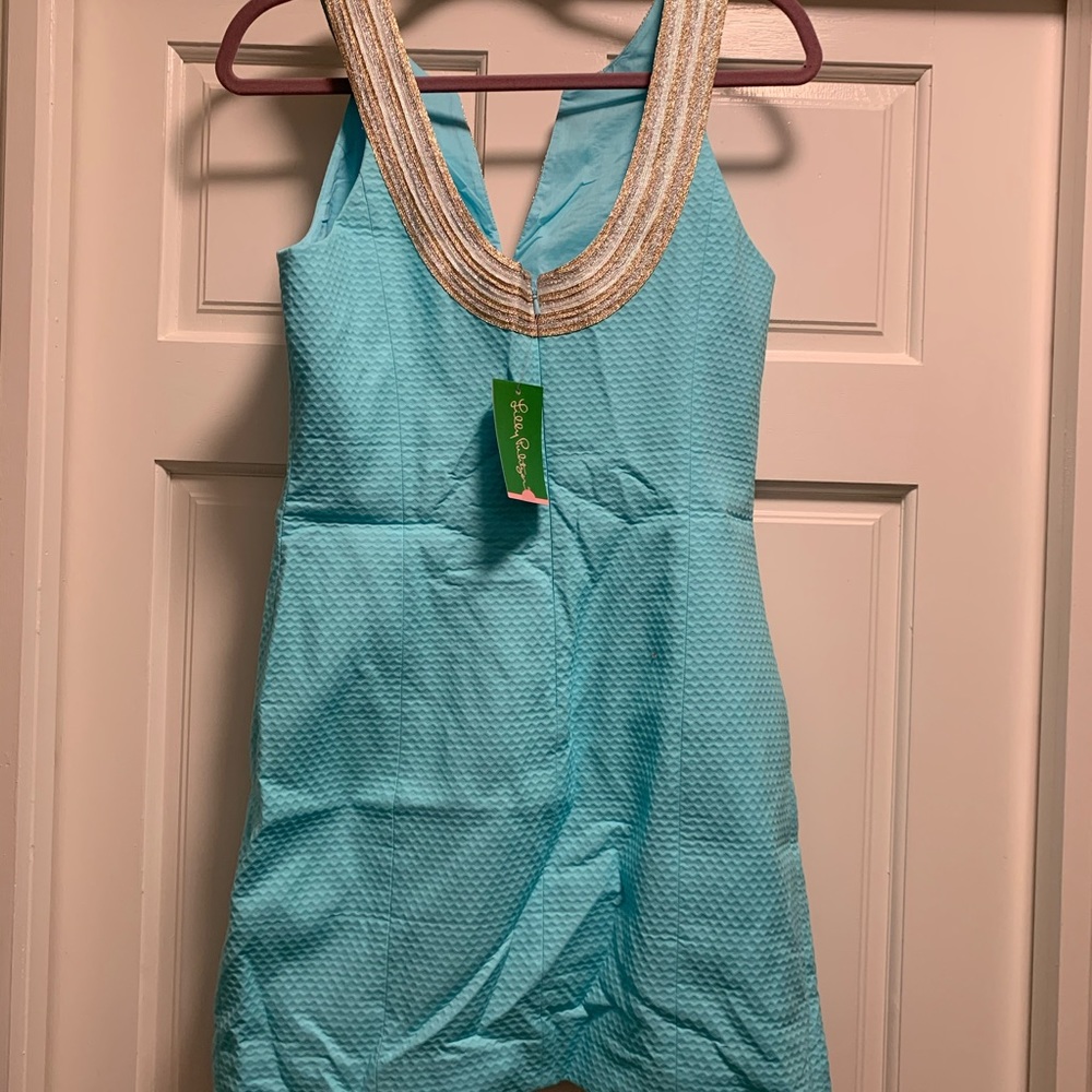 Lilly Pulitzer Dress. Serene Blue color